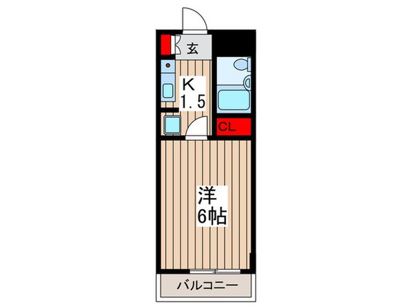 アーバンヒルズ吾妻橋の物件間取画像